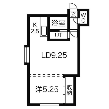 マストタウン発寒Ⅰの物件間取画像